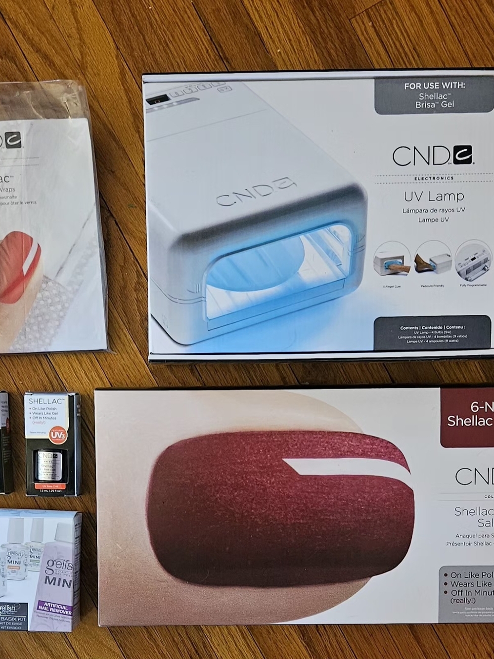 CND Shellac UV Lamp &  Shellac Rack Kit